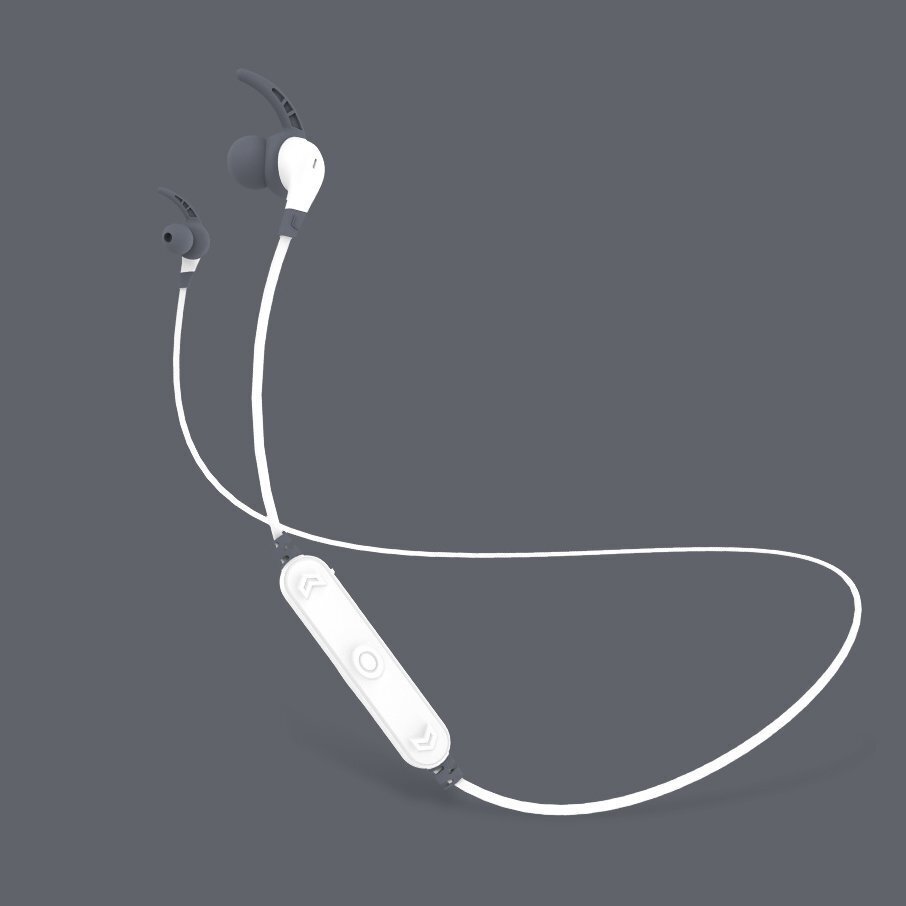 Remax Wireless Sports Earphone RB-S25 White cena un informācija | Austiņas | 220.lv