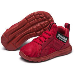 Treniņu apavi bērniem Puma Enzo Weave AC PS High Risk Red-Puma Blac - 19230602, sarkani цена и информация | Детская спортивная обувь | 220.lv