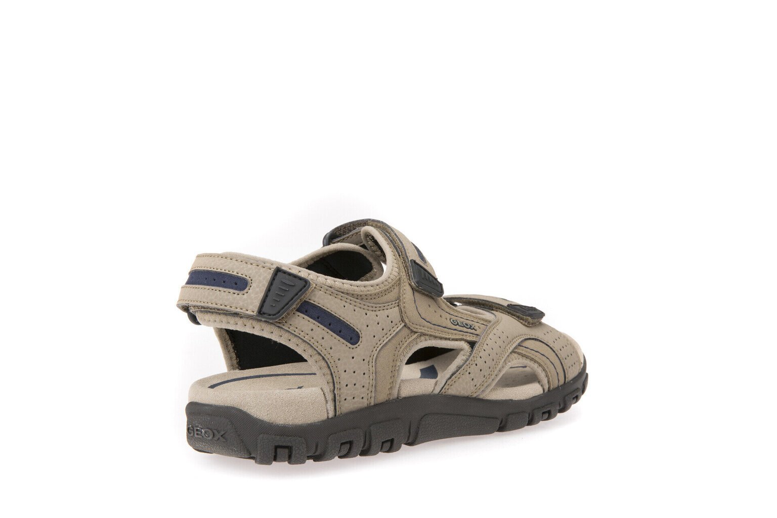 Vīriešu sandales GEOX UOMO SANDAL STRADA, smilšu krāsas cena un informācija | Vīriešu iešļūcenes, čības, sandales | 220.lv
