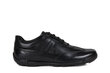 Vīriešu ikdienas apavi GEOX EDGWARE, melni cena un informācija | Vīriešu kurpes, zābaki | 220.lv