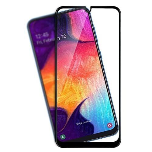 Hallo Full Face 5D Tempered Glass Aizsargstikls ar rāmīti Samsung Galaxy A02S Melns цена и информация | Ekrāna aizsargstikli | 220.lv