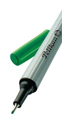 Pildspalva PELIKAN FINELINER 96 GREEN 0,4MM (943191) cena un informācija | Rakstāmpiederumi | 220.lv