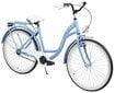 Pilsētas velosipēds AZIMUT City Lux 26" 2021, gaiši zils cena un informācija | Velosipēdi | 220.lv