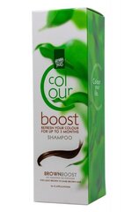Hennaplus krāsojošais šampūns Colour Boost Brown – brūnā krāsas krāsojošs cena un informācija | Matu krāsas | 220.lv
