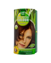 Стойкая краска для волос Hennaplus с экстрактами 9 органических растений, цвет Mahogany 5.5 цена и информация | Краска для волос | 220.lv