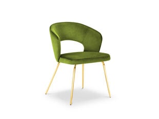 Krēsls Micadoni Home Wedi, zaļš cena un informācija | Virtuves un ēdamistabas krēsli | 220.lv