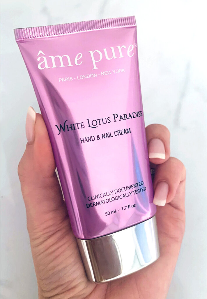 Roku un nagu krēms âme pure® White Lotus Paradise 50ml 3 gabali. cena un informācija | Ķermeņa krēmi, losjoni | 220.lv