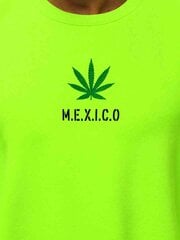 Neona zaļš stilīgs vīriešu džemperis "Mexico" цена и информация | Мужские толстовки | 220.lv
