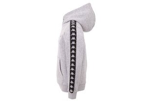 Свитер мужской Kappa Igon Sweatshirt 309043-15-4101M, серый цена и информация | Мужские толстовки | 220.lv