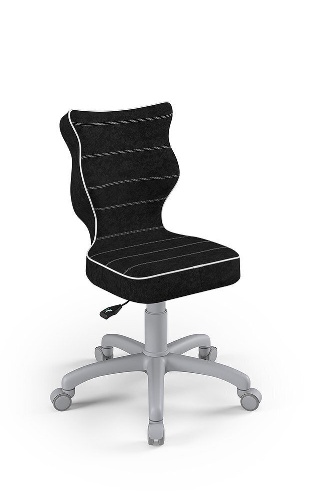 Biroja krēsls Entelo Petit VS01 4, melns/pelēks cena un informācija | Biroja krēsli | 220.lv