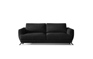Dīvāns-gulta NORE Megis 13, melns cena un informācija | Dīvāni | 220.lv
