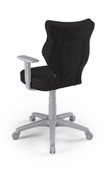 Biroja krēsls Entelo Duo AT01 6, melns/pelēks цена и информация | Офисные кресла | 220.lv