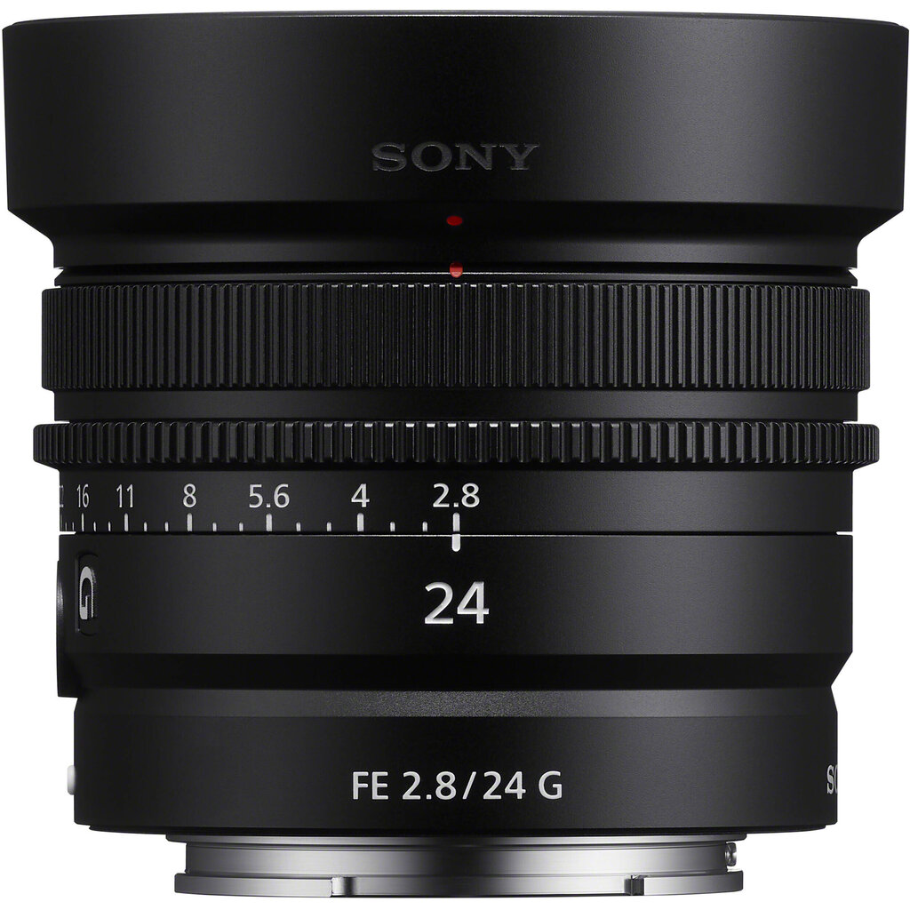 Sony FE 24mm F2.8 G (Black) | (SEL24F28G) cena un informācija | Objektīvi | 220.lv