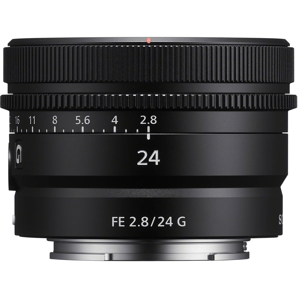 Sony FE 24mm F2.8 G (Black) | (SEL24F28G) cena un informācija | Objektīvi | 220.lv