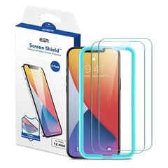 iPhone 12 Mini ekrāna aizsargstikliņš, Screen Shield 2 pack цена и информация | Защитные пленки для телефонов | 220.lv