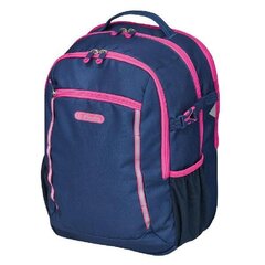 Herlitz Skolas soma ULTIMATE / Navy Pink cena un informācija | Skolas somas | 220.lv