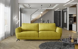 Dīvāns-gulta NORE Megis 17, dzeltens cena un informācija | Dīvāni | 220.lv