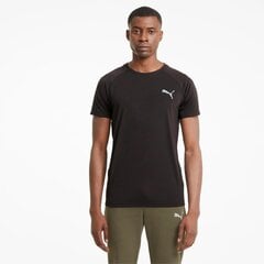 Футболка Puma Evostripe Tee Black цена и информация | Мужская спортивная одежда | 220.lv