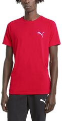 Puma T-Krekli Evostripe Tee Hig Red cena un informācija | Sporta apģērbs vīriešiem | 220.lv