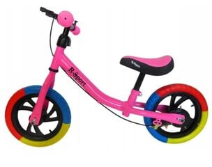 Балансировочный велосипед R6 R- Sport, Розовый цена и информация | Балансировочные велосипеды | 220.lv