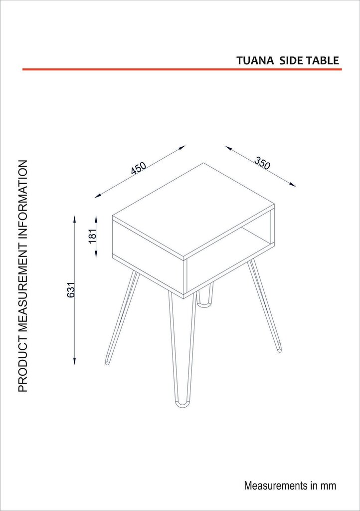 Kafijas galdiņš Kalune Design 756(V), balts cena un informācija | Žurnālgaldiņi | 220.lv