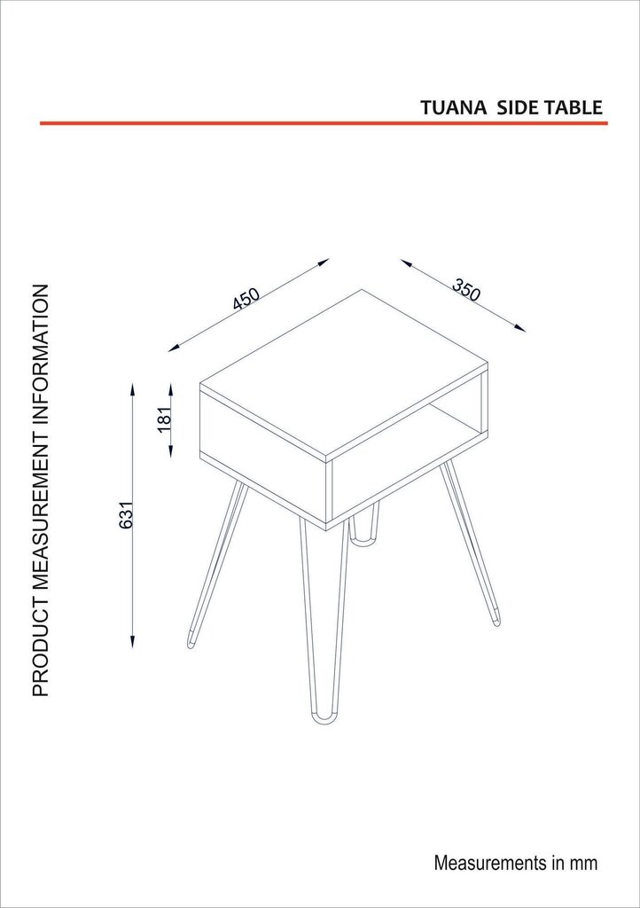 Kafijas galdiņš Kalune Design 756(V), balts цена и информация | Žurnālgaldiņi | 220.lv