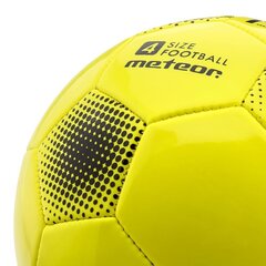 Футбольный мяч Meteor FBX, размер 4, желтый цена и информация | Футбольные мячи | 220.lv