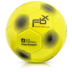 Futbola bumba Meteor FBX, 4. izmērs, dzeltena цена и информация | Футбольные мячи | 220.lv