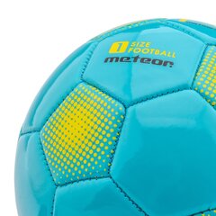 Futbola bumba Meteor FBX, 1. izmērs, zila cena un informācija | Futbola bumbas | 220.lv