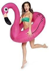 Плот для бассейна Bigmouth большой фламинго 120 см цена и информация | Надувные и пляжные товары | 220.lv