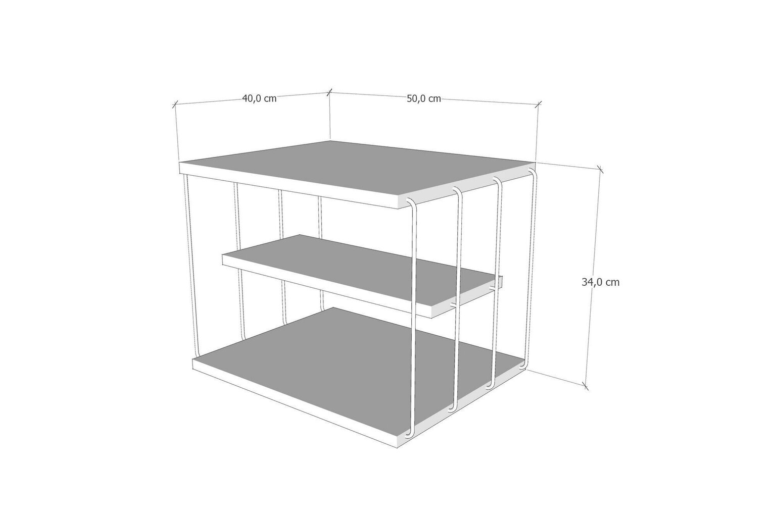 Kafijas galdiņš Kalune Design 854, dzeltens цена и информация | Žurnālgaldiņi | 220.lv