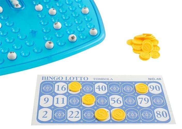 Klasiskā galda spēle Bingo, zila cena un informācija | Galda spēles | 220.lv