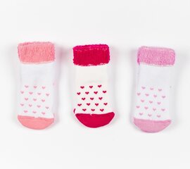 Носки для младенцев Zyzio, белые цена и информация | Колготки, носочки для новорожденных | 220.lv