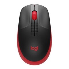 Logitech M190, sarkans cena un informācija | Peles | 220.lv