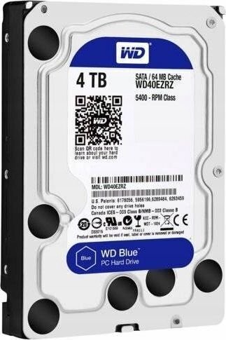 Western Digital WD40EZAZ cena un informācija | Iekšējie cietie diski (HDD, SSD, Hybrid) | 220.lv