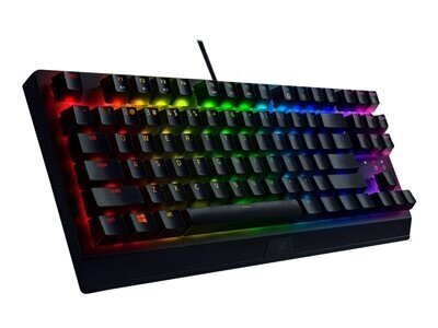 Razer BlackWidow V3 Tenkeyless Yellow Switch US cena un informācija | Klaviatūras | 220.lv