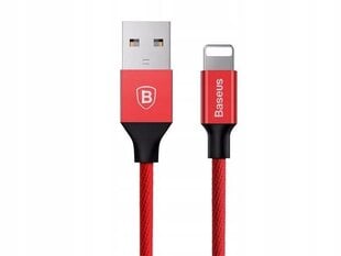 Baseus Yiven USB / Lightning Cable with Material Braid 1,8M red (CALYW-A09) цена и информация | Кабели для телефонов | 220.lv