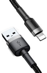 Baseus CALKLF-CG1, USB Lightning, 2 m cena un informācija | Savienotājkabeļi | 220.lv