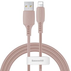 Uzlādes/ datu pārsūtīšanas kabelis USB - Lightning Baseus Colorful 1.2 m, rozā cena un informācija | Savienotājkabeļi | 220.lv