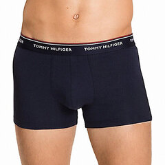 Мужские трусы Tommy Hilfiger Stretch Trunk (3 шт. в упаковке), синий цена и информация | Мужские трусы Nek, черные | 220.lv