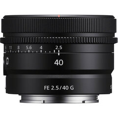 Sony FE 40 мм F2.5 G (Black) | (SEL40F25G) цена и информация | Объективы | 220.lv