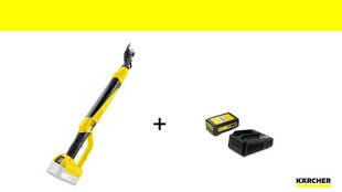 Karcher akumulatora zaru atzarotāja un baterijas komplekts TLO 18-32 Battery + Battery Power 18/25 цена и информация | Кусторезы, ножницы для газона | 220.lv