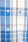 Vīriešu krekls ar īsām piedurknēm Wrangler W5M44M737, balts / zils cena un informācija | Vīriešu krekli | 220.lv