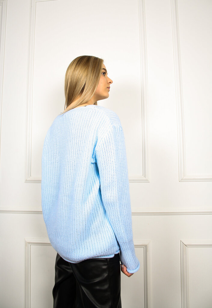 Sieviešu džemperis ar pogām Kredaga 834, zils цена и информация | Sieviešu džemperi | 220.lv