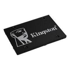 SSD|KINGSTON|KC600|512GB|SATA 3.0|TLC|Скорость записи 520 МБайт/с|Скорость чтения 550 МБайт/с|2,5"|TBW 300 ТБ|MTBF 1000000 часов|SKC600/512G цена и информация | Внутренние жёсткие диски (HDD, SSD, Hybrid) | 220.lv