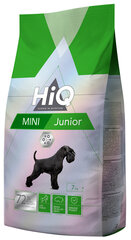 HiQ sausā barība jauniem mazu šķirņu suņiem Mini Junior, 7 kg cena un informācija | Sausā barība suņiem | 220.lv