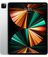 Apple iPad Pro 12.9" Wi-Fi + Cellular 128GB - Silver 5th Gen MHR53HC/A cena un informācija | Planšetdatori | 220.lv