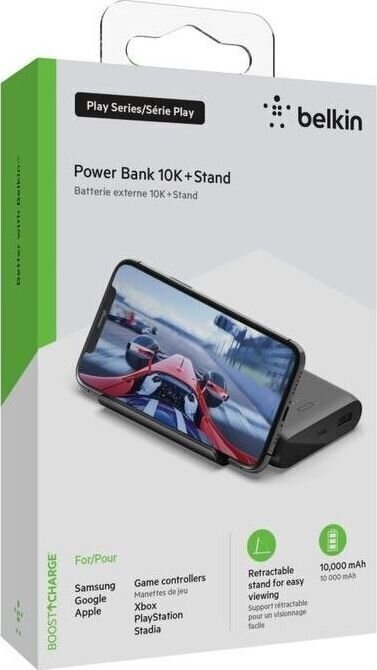 Belkin BPZ002btBK, 10000 mAh cena un informācija | Lādētāji-akumulatori (Power bank) | 220.lv