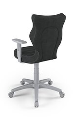 Biroja krēsls Entelo Duo DC17 6, melns/pelēks цена и информация | Офисные кресла | 220.lv