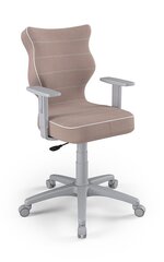 Biroja krēsls Entelo Duo JS08 6, rozā/pelēks cena un informācija | Biroja krēsli | 220.lv